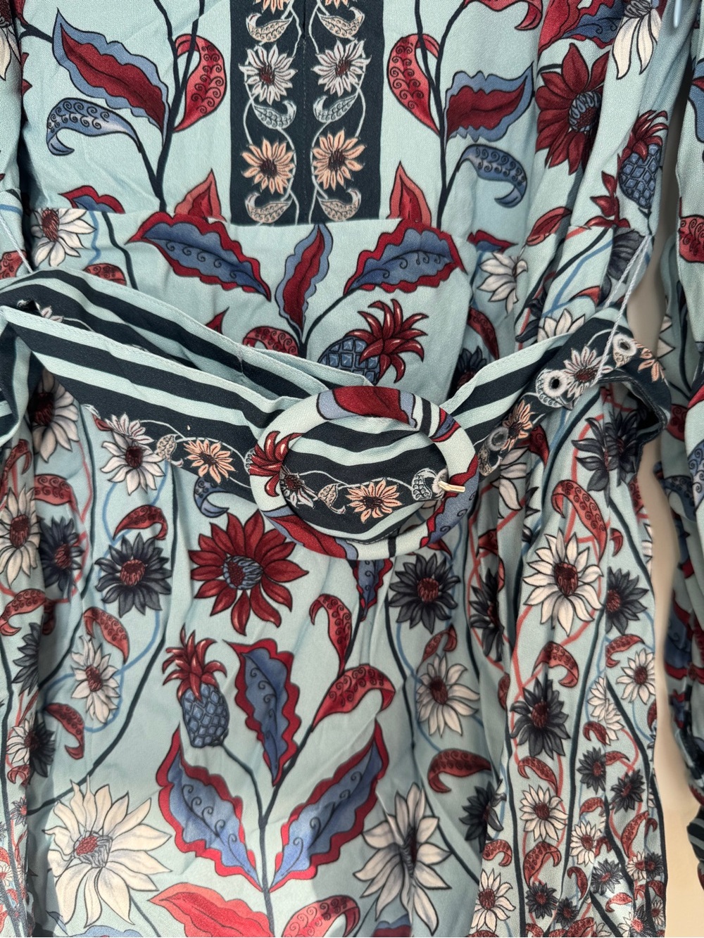 Farm Rio Blue Floral Dress - Picture 8 of 15